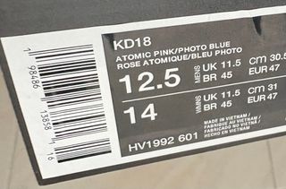 Nike KD 18 Taglia 47