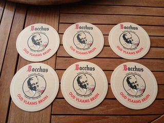 Sottobicchieri birra Bacchus da collezione