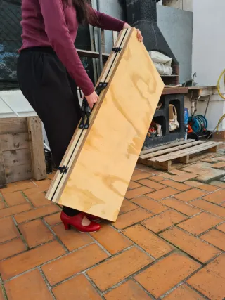 Tablao Flamenco Portátil Plegable