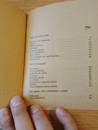 Libro Toques a Rebato Erich Fried Sexifirmo Ed.