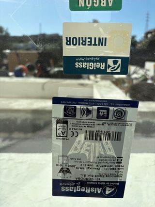 Ventanal aluminio nuevo