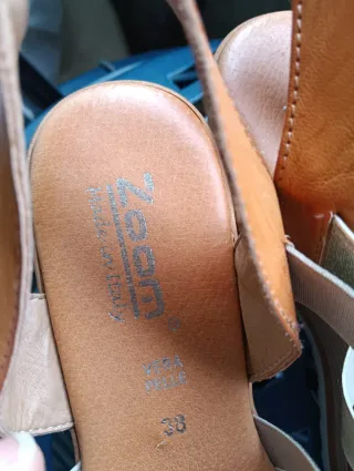 Sandalo in vera pelle