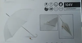 Paraguas de boda Vogue