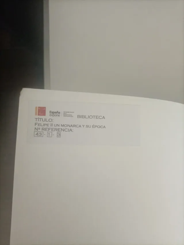 Catalogo Felipe II ,UN monarca y su época