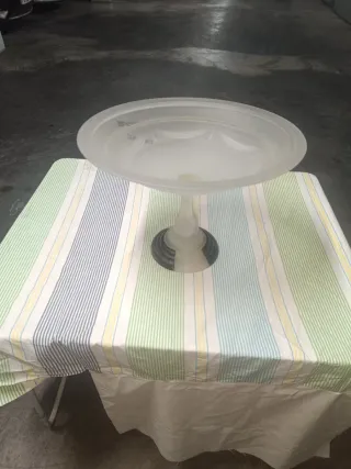 Centro de mesa de cristal