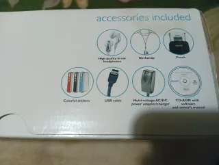 Reproductor MP3 Philips GoGear 2GB SEMI-NUEVO