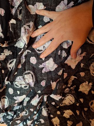 Vestido gatos pin up gotico