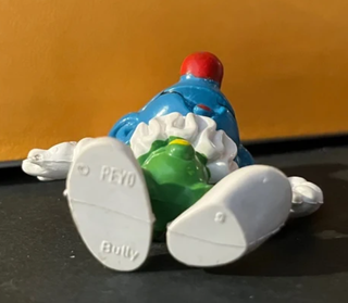 Puffo Clown con bastoncino - Bully West Germany