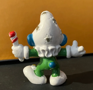 Puffo Clown con bastoncino - Bully West Germany