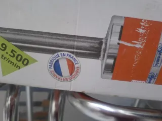 Batidora de mano naranja