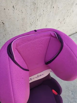 Silla auto Cybex X2 fix Purple pink
