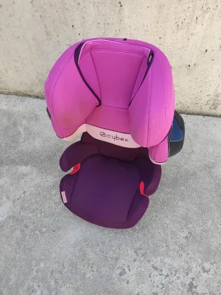 Silla auto Cybex X2 fix Purple pink