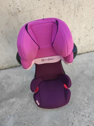 Silla auto Cybex X2 fix Purple pink