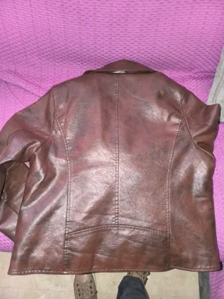 Cazadora biker mujer Koroshi nueva!