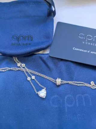 Collar Mónaco Corazón Plata