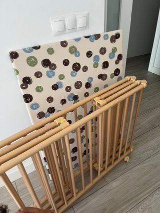 Parque infantil de madera