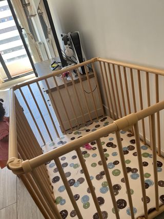 Parque infantil de madera