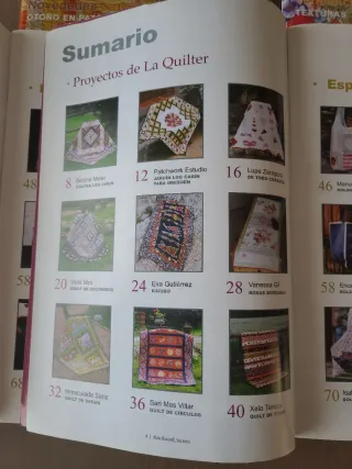 4 revistas Patchwork