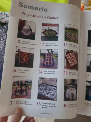 4 revistas Patchwork