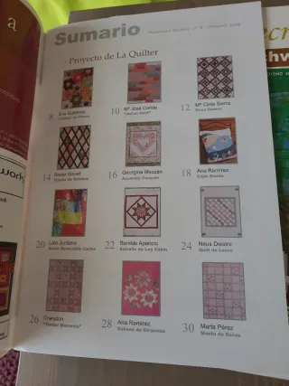 4 revistas Patchwork