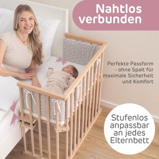 babybay Maxi - Cuna de colecho, Madera Natural