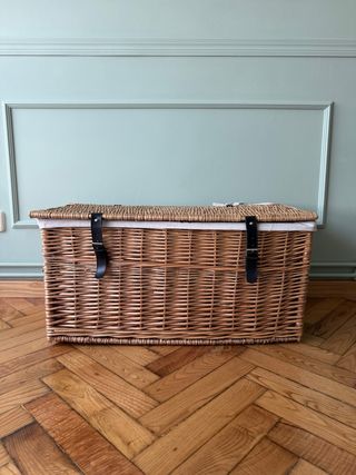 Cesto baul mimbre