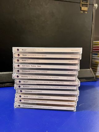 Colección 12 CDs Música Clásica Apex