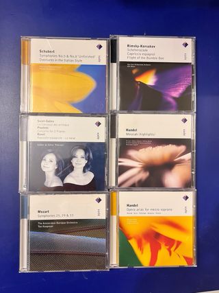 Colección 12 CDs Música Clásica Apex