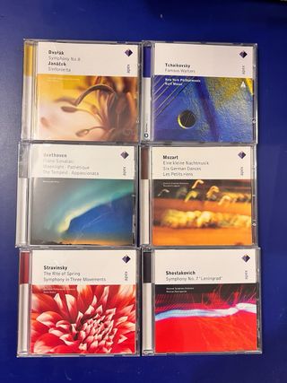 Colección 12 CDs Música Clásica Apex