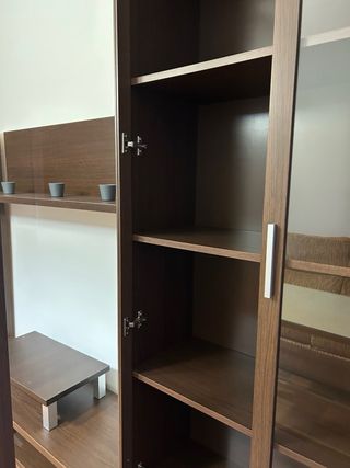 Mueble de salón modular madera