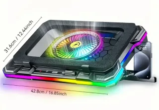 Base di Raffreddamento rgb per notebook