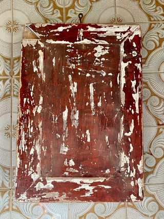 Antiguo óleo sobre lienzo