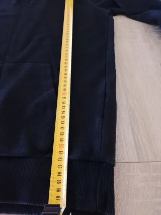 Sudadera Ellesse Negra con Capucha - Talla XS