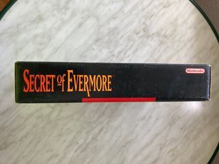 Secret of Evermore SNES PAL ESP Caja Grande