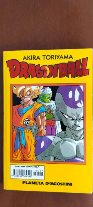 Tomos 26 y 27 dragon ball serie amarilla