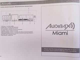 Amplificador HiFi Audibax Miami Bluetooth 200W USB