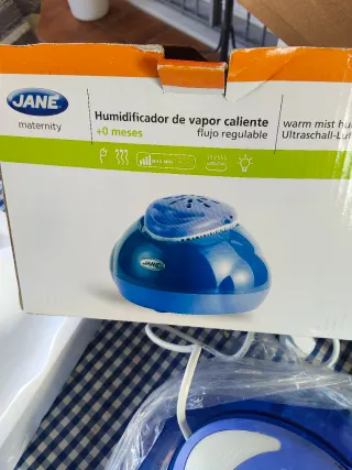 Humidificador vapor caliente regulable