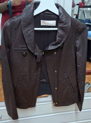 Chaqueta Piel Purificación García Talla S