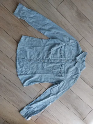 Camicia da donna in denim taglia M