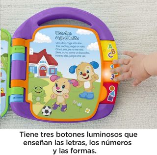 Fisher-Price Ríe y Aprende Libro Interactivo de Ap