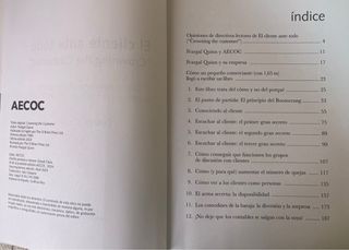 Libro El cliente ante todo – (marketing/empresa)