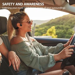 Sunvito Auriculares de Conducción Ósea, Bluetooth