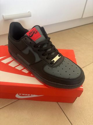 Nike Air Force 1 Zapatillas Negras y Grises