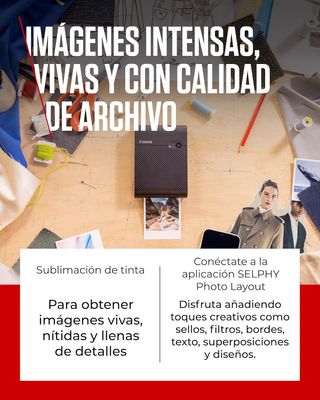 Canon SELPHY SQUARE QX10 Impresora Fotográfica Por