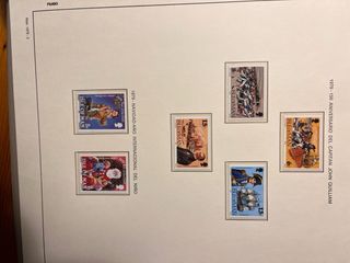 Álbum Sellos Isla de Man 74-79 80