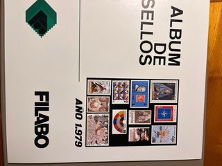 Álbum Sellos Isla de Man 74-79 80