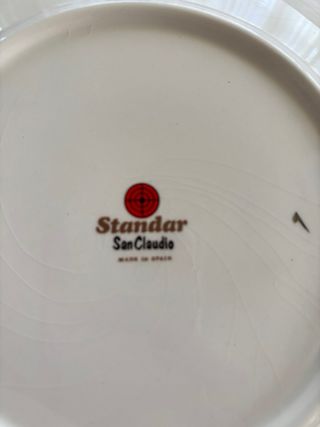 Platos San Claudio Vintage