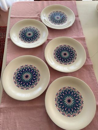 Platos San Claudio Vintage