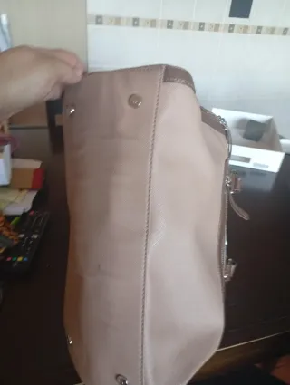 Bolso Pierre Cardin Beige y Marrón
