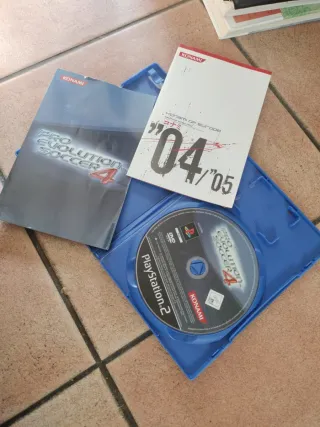 PlayStation 2 pro Evolution soccer 4